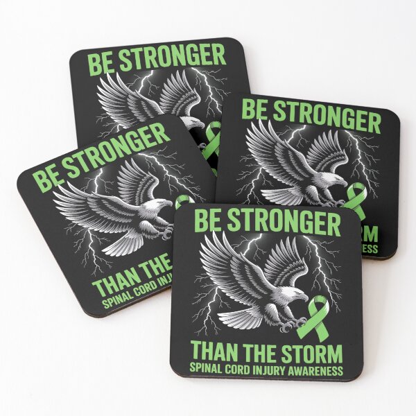 Item preview, Be Stronger Than The Storm Spinal Cord Injury designed and sold by Moxizz.