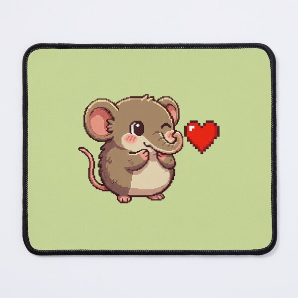 Item preview, Cute baby elephant shrew that sends hearts in the pixel world! designed and sold by Virtual-Studio-Geebaki.