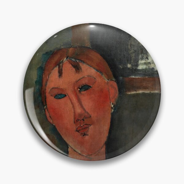 Item preview, Girl in a White Blouse by Amedeo Modigliani: Modernist Portrait Poster designed and sold by artofuniverse.