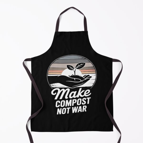 Item preview, Make Compost Not War Eco Statement designed and sold by Voidbinder.