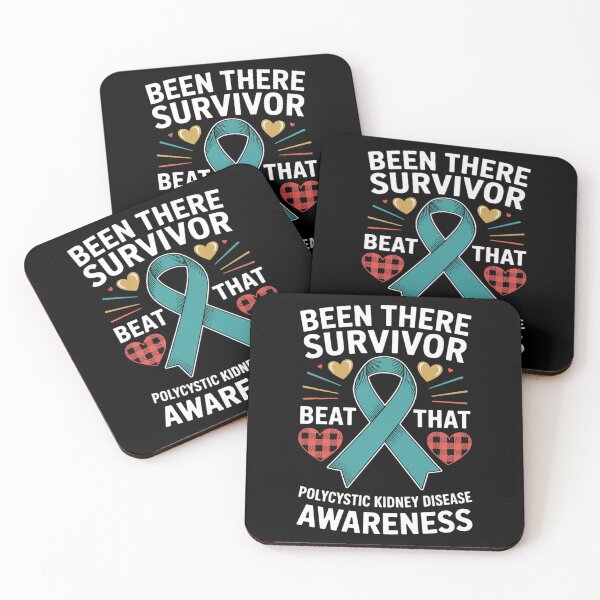 Item preview, Been There Survivor Beat Polycystic Kidney Disease Ribbon designed and sold by Moxizz.