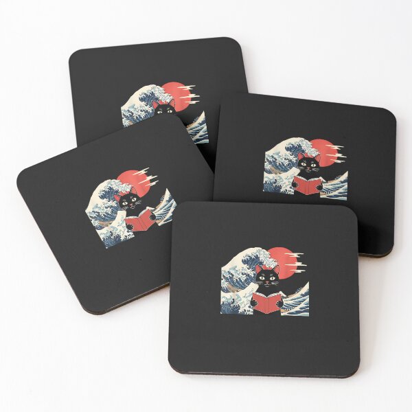 Item preview, Bookish Cat – Ukiyo-e Japanese Art designed and sold by SWEET-TINAPAY.