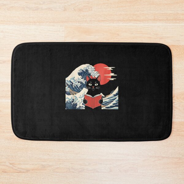Item preview, Bookish Cat – Ukiyo-e Japanese Art designed and sold by SWEET-TINAPAY.