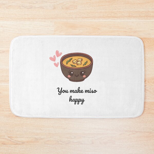 Item preview, You make miso happy - Sweet Miso Valentine's Day Design designed and sold by SparkLuxe.