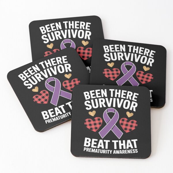 Item preview, Been There Survivor Beat That Prematurity Awareness Ribbon designed and sold by Moxizz.