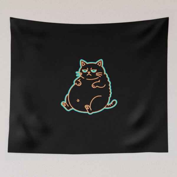 Item preview, Bruh Cat Japanese Neon Meme designed and sold by SWEET-TINAPAY.