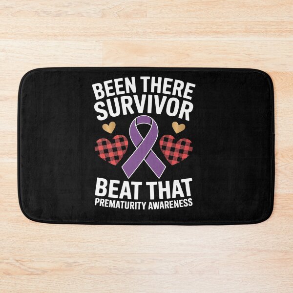 Item preview, Been There Survivor Beat That Prematurity Awareness Ribbon designed and sold by Moxizz.