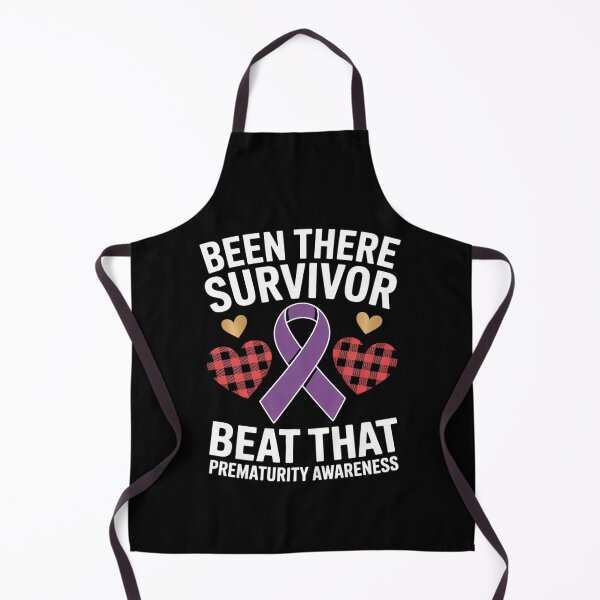 Item preview, Been There Survivor Beat That Prematurity Awareness Ribbon designed and sold by Moxizz.