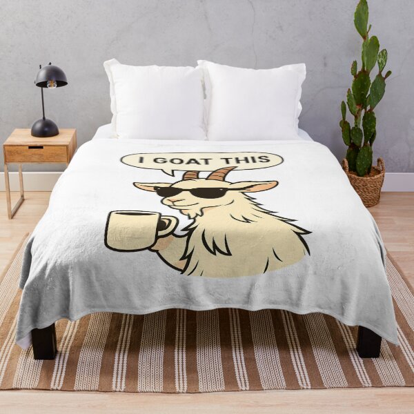 Item preview, Confident Goat Meme – Goat Lover Humor Design 2 designed and sold by My Cool Store.