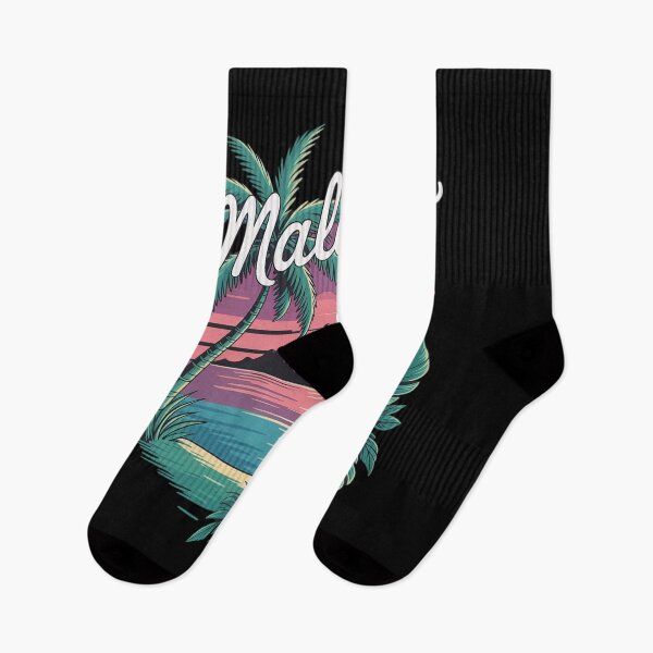 Item preview, Maldives Tropical Souvenirs 80s Beach Graphic designed and sold by Voidbinder.