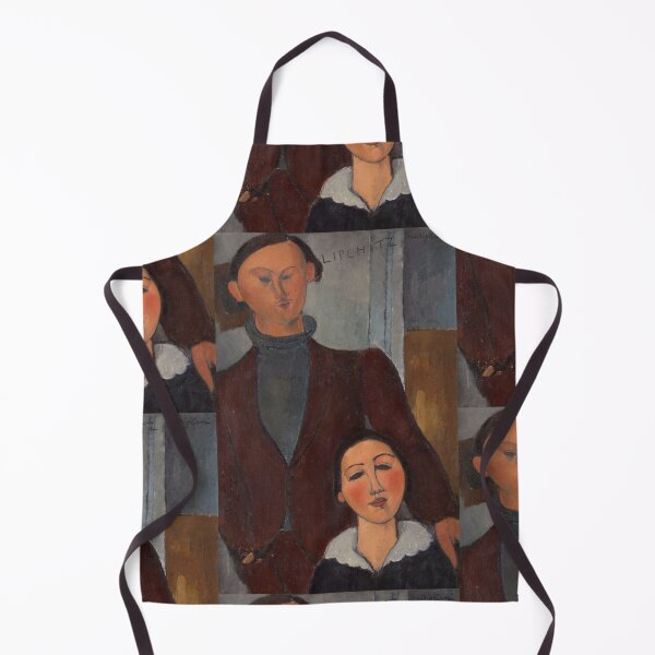 Item preview, Jacques and Berthe Lipchitz by Amedeo Modigliani: Modernist Portrait Poster designed and sold by artofuniverse.