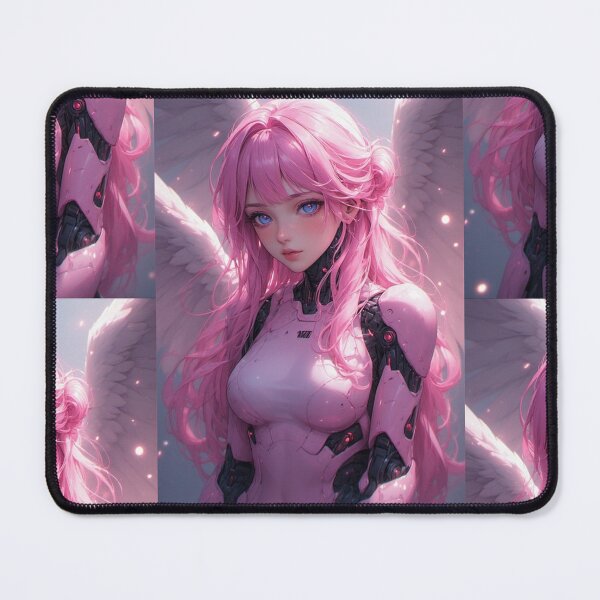 Item preview, Angelic anime robot girl designed and sold by ArtsJulian.