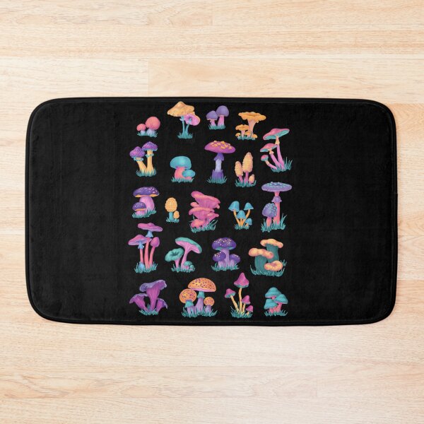 Item preview, Colorful Vintage Mushroom Chart designed and sold by shapbeglyl.