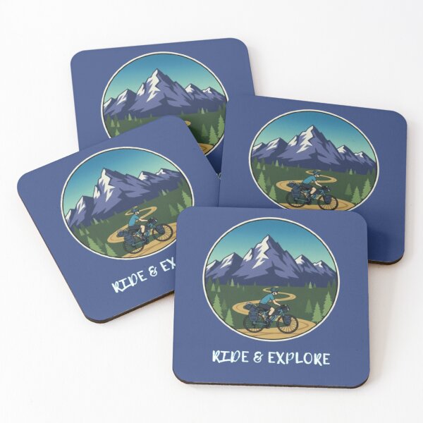 Item preview, Bikepacking adventure ride and Explore mountains  designed and sold by Stefanrajzer.