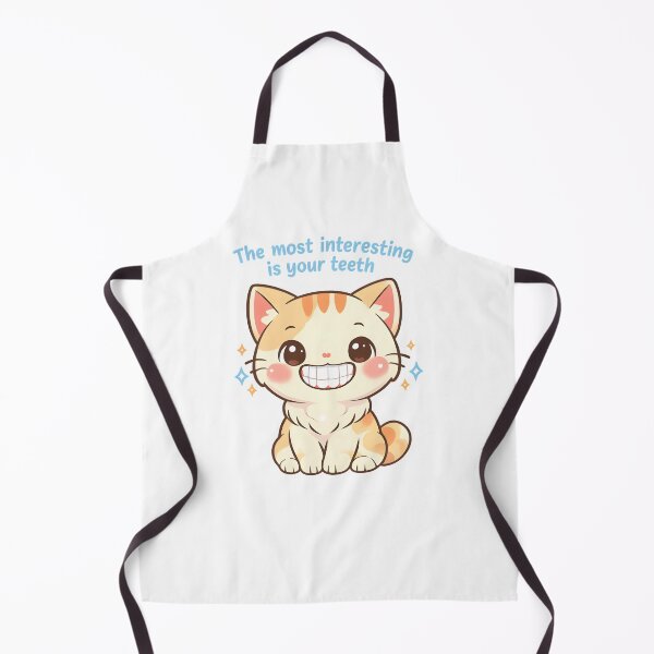 Item preview, The Most Interesting Is Your Teeth – Kawaii Veterinary Dentistry Cat designed and sold by Bettybee00.