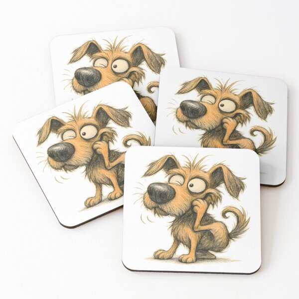 Item preview, The Scratching Dog designed and sold by Yomere.