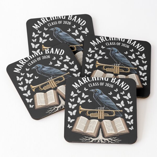 Item preview, Marching Band Class of 2026 Crow Trumpet designed and sold by Voidbinder.