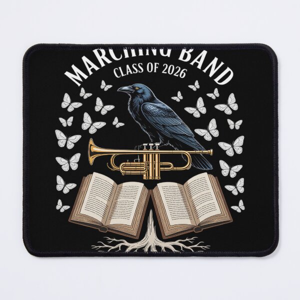 Item preview, Marching Band Class of 2026 Crow Trumpet designed and sold by Voidbinder.