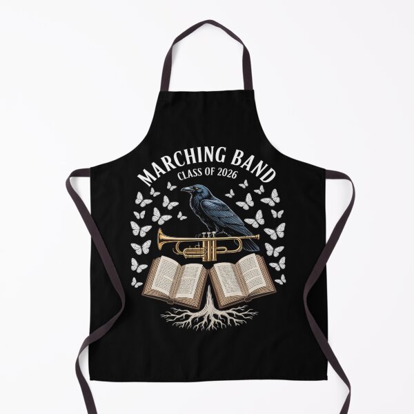 Item preview, Marching Band Class of 2026 Crow Trumpet designed and sold by Voidbinder.