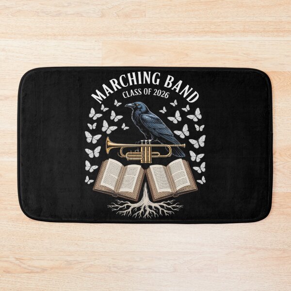 Item preview, Marching Band Class of 2026 Crow Trumpet designed and sold by Voidbinder.