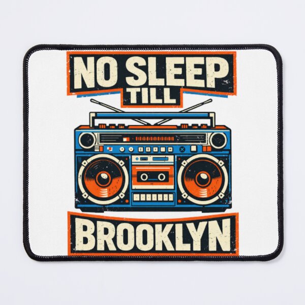 Item preview, No Sleep Till Brooklyn Vintage Boombox Retro Hip Hop designed and sold by RockiGo45.