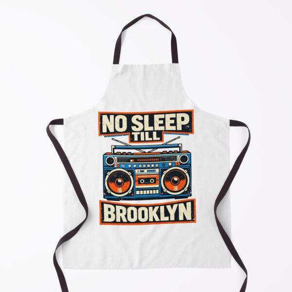 Item preview, No Sleep Till Brooklyn Vintage Boombox Retro Hip Hop designed and sold by RockiGo45.