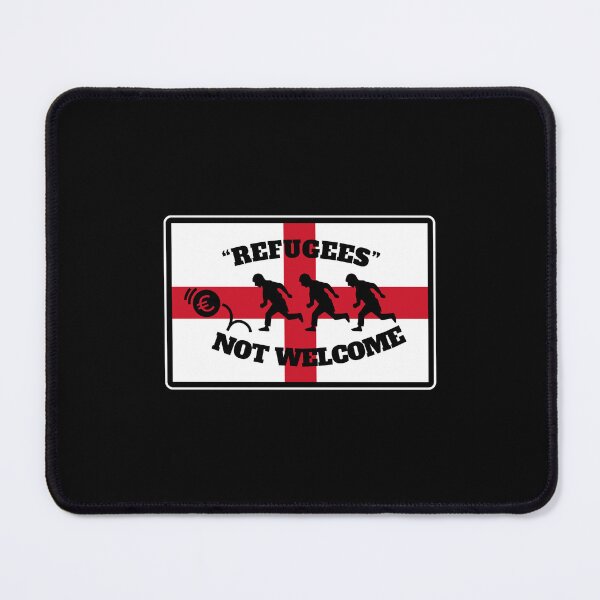 Item preview, "Refugees" not welcome in England designed and sold by PuzzlingStuff.