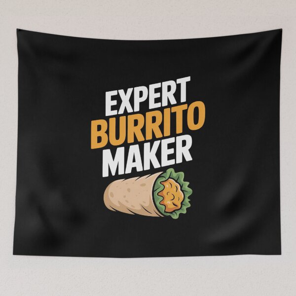 Item preview, Expert Burrito Maker Street Food Taco Day Gag designed and sold by IdunayaStore.