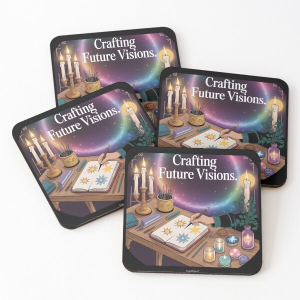 Item preview, Tarot Artist Crafting Future Visions Mystical Illustration Shirt designed and sold by ImaginedSpace7.