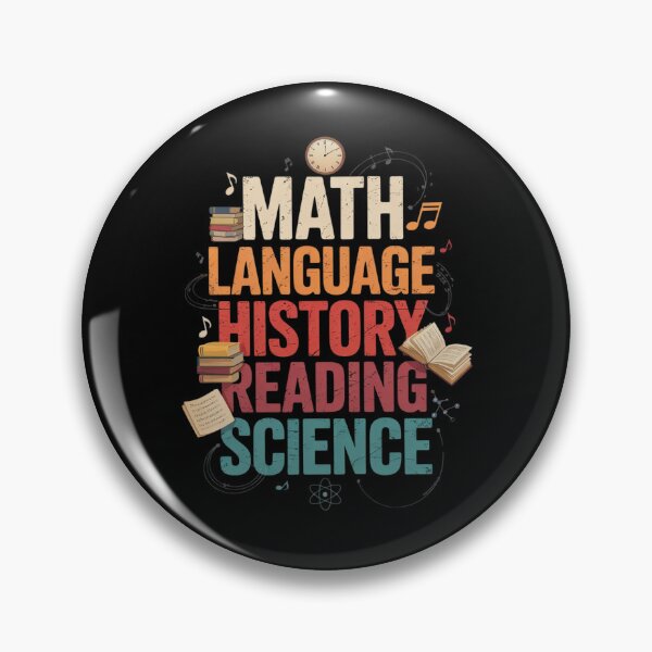 Item preview, Math Language History Reading Science Music Teacher Funny designed and sold by RsFilsingerArt.
