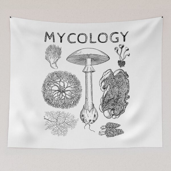 Item preview, Mycology Fungi Minimal Wordmark designed and sold by shapbeglyl.