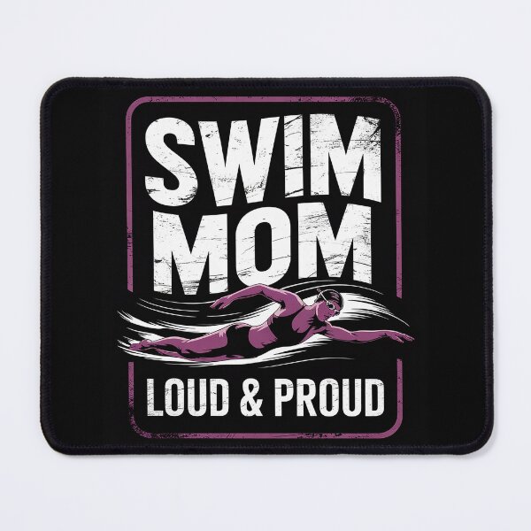 Item preview, Swimming Swimmer Swim Mom 1 designed and sold by VerseFarm.