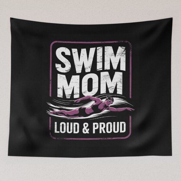Item preview, Swimming Swimmer Swim Mom 1 designed and sold by VerseFarm.