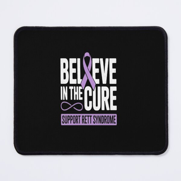 Item preview, Believe In The Cure Support Rett Syndrome Awareness Ribbon designed and sold by Catharsiscath.