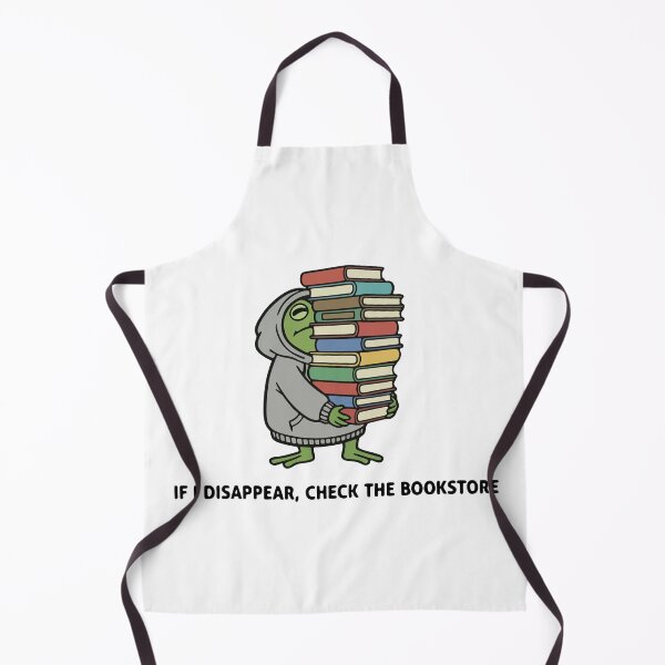 Item preview, Funny Frog Carrying Giant Book Stack Reading Addict designed and sold by Floomart.