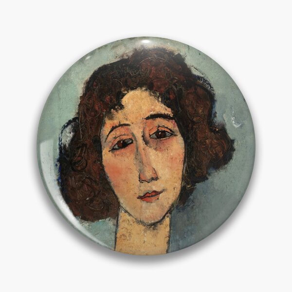 Item preview, Jeune Femme by Amedeo Modigliani: Modernist Portrait Fine Art Print designed and sold by artofuniverse.