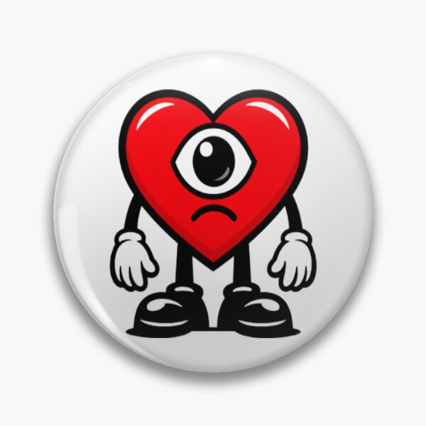 Item preview, Sad Heart Cyclops Cartoon - Un Verano Sin Ti Inspired Graphic designed and sold by RockiGo45.