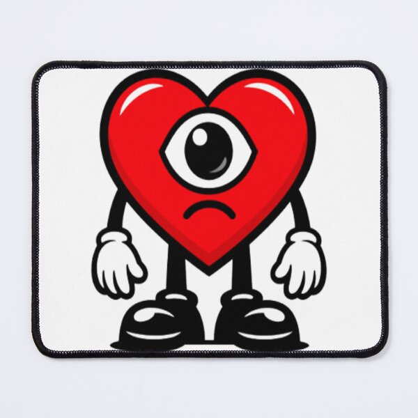 Item preview, Sad Heart Cyclops Cartoon - Un Verano Sin Ti Inspired Graphic designed and sold by RockiGo45.