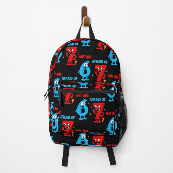 Item preview, Why Was 6 Afraid Of 7 Funny Six Seven Meme Gen Alpha Slang designed and sold by huftyfnruppe.