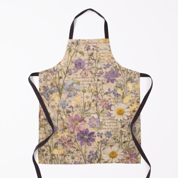 Item preview, Pressed Wildflowers & Vintage Poetry Phone Case – Romantic Floral Art with Gold Accents designed and sold by ChubbyGoong.