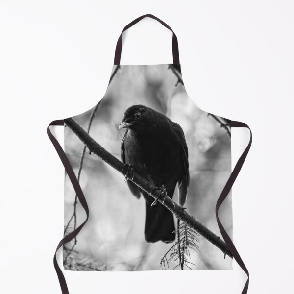 Item preview, Douptful. Blackbird bw designed and sold by Jouko Lehto Photography.