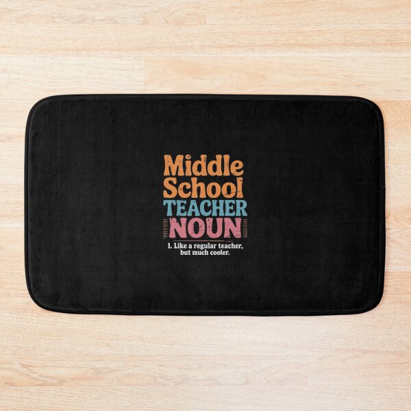Item preview, Middle School Teacher like a regular teacher but much cooler designed and sold by RsFilsingerArt.