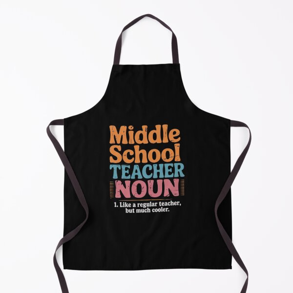 Item preview, Middle School Teacher like a regular teacher but much cooler designed and sold by RsFilsingerArt.