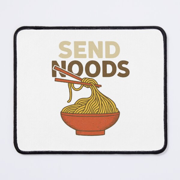 Item preview, Send Noods – Funny Noodle Pun Food Lover Design designed and sold by LaughLab Apparel.