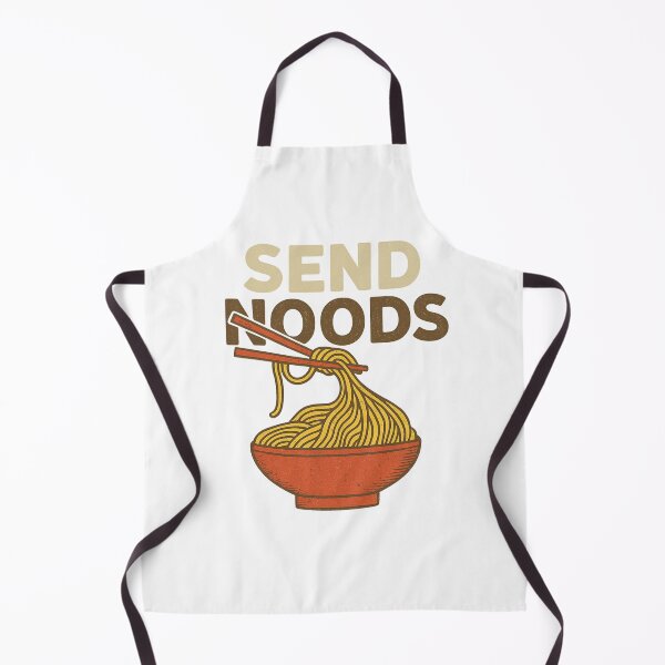 Item preview, Send Noods – Funny Noodle Pun Food Lover Design designed and sold by LaughLab Apparel.