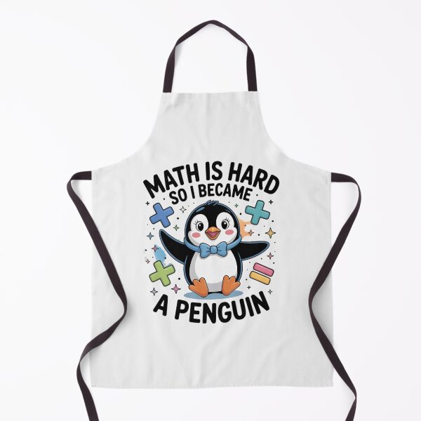 Item preview, Math is Hard So I Became A Penguin designed and sold by Shannon Bosley.