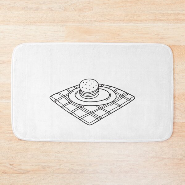 Item preview, A cookie rolling off a tray placed on a tablecloth   designed and sold by rasagamastore.