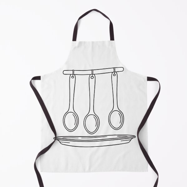 Item preview, A tray under hanging spoons with one spoon on the edge designed and sold by rasagamastore.