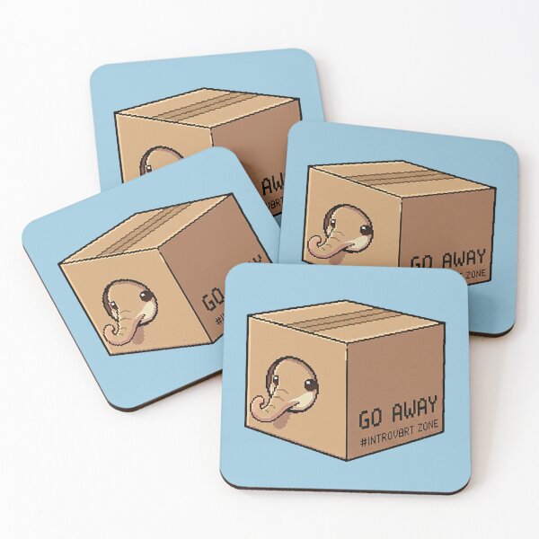Item preview, Cute baby elephant shrew, "I want to be alone" in pixel world ! designed and sold by Virtual-Studio-Geebaki.