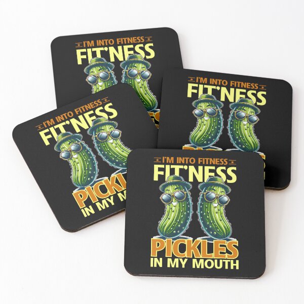 Item preview, Fit'Ness Pickles In My Mouth Cucumber Pickle Lover designed and sold by huftyfnruppe.